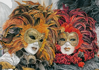 Мастер-класс по росписи венецианских масок 